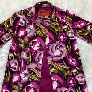 Authentic and rare Missoni jacket with an adorable floral pattern #missoni #coat